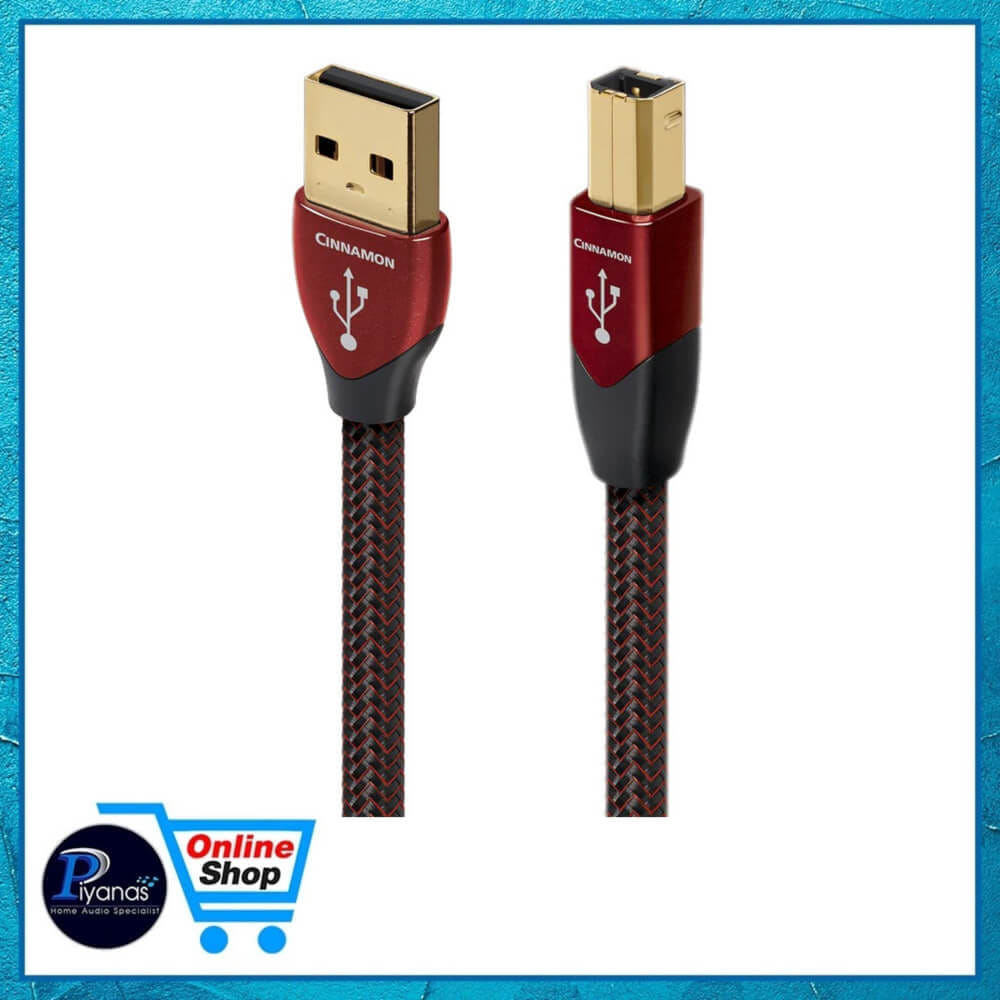 สาย USB AUDIOQUEST : USB-CINNAMON (A TO B) (1.5M)